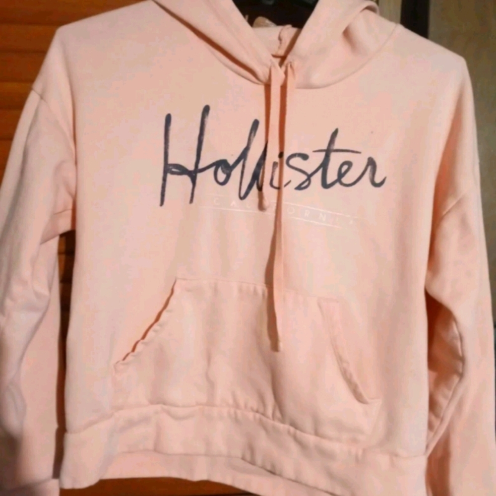 Hollister crop hoodie